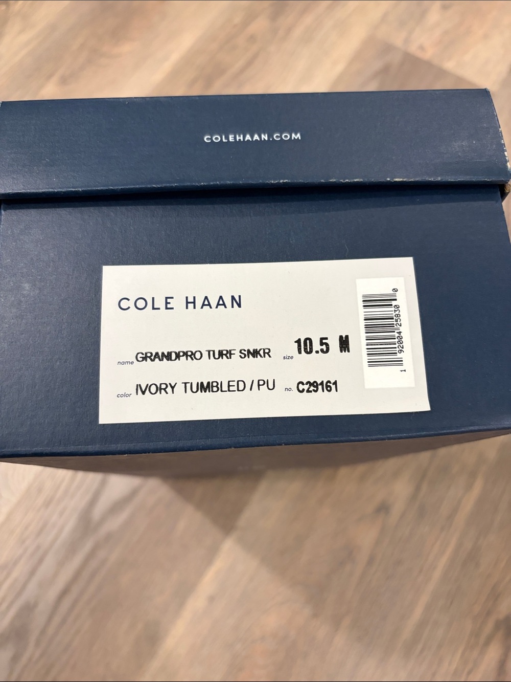 Cole Haan White and Gum-sole GrandPro Turf Sneakers